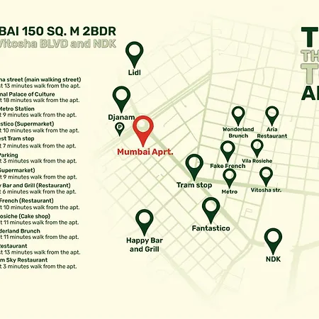 Apartament Mumbai Spacious 150 Sq M 2bdr Near Vitosha Blvd And Ndk Sofia